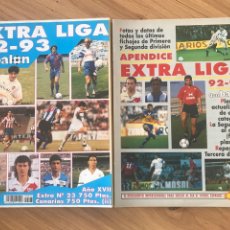 Coleccionismo deportivo: DON BALÓN EXTRA LIGA NÚMERO 23 TEMPORADA 92/93 + APÉNDICE EXTRA LIGA 1992/1993. Lote 357045780