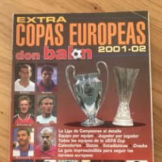 Coleccionismo deportivo: DON BALÓN EXTRA COPAS EUROPEAS NUMERO 56 TEMPORADA 2001/02 - CHAMPIONS LEAGUE 2001/2002