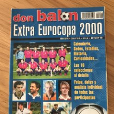 Coleccionismo deportivo: DON BALÓN EXTRA NÚMERO 49 EUROCOPA 2000 HOLANDA/BÉLGICA - UEFA EUROCUP 2000