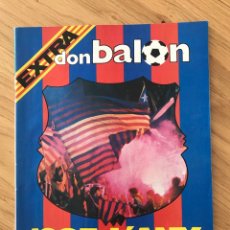 Coleccionismo deportivo: DON BALÓN EXTRA 1985 FC BARCELONA CAMPEÓN LIGA 84/85 1984-1985 POSTER. Lote 357069800