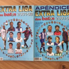 Coleccionismo deportivo: DON BALÓN EXTRA LIGA NÚMERO 55 TEMPORADA 2001-2002 + APÉNDICE EXTRA LIGA