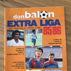 Coleccionismo deportivo: DON BALÓN EXTRA LIGA NÚMERO 8 TEMPORADA 85/86 1985-1986. Lote 358021330