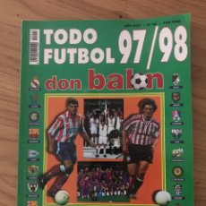 Coleccionismo deportivo: DON BALÓN EXTRA NÚMERO 42 TODO FÚTBOL TEMPORADA 97/98 1997-1998. Lote 358075920