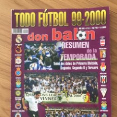 Coleccionismo deportivo: DON BALÓN EXTRA NÚMERO 51 TODO FÚTBOL TEMPORADA 99-2000. Lote 358119275