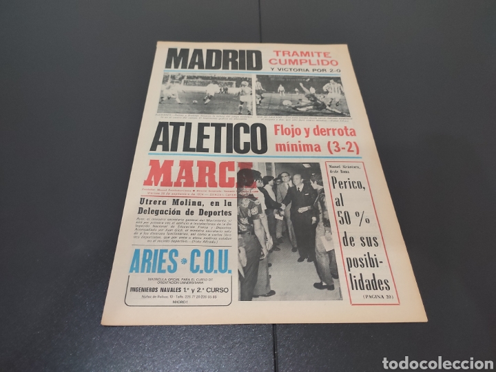 Coleccionismo deportivo: 20/09/1974. RECOPA FRAM REAL MADRID BOLDKLUB AT MADRID OLSEN SEVILLA