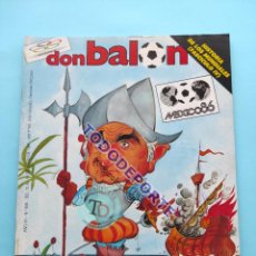 Coleccionismo deportivo: REVISTA DON BALON Nº 556 1986 MUNDIAL MEXICO 86 - ESPAÑA WORLD CUP - FASCICULO HISTORIA MUNDIALES. Lote 361407240