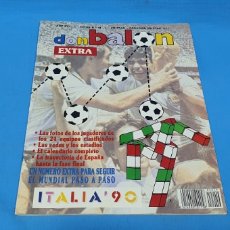 Coleccionismo deportivo: REVISTA DON BALON N° 19 EXTRA GUIA MUNDIAL ITALIA 90