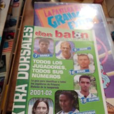 Collezionismo sportivo: DON BALON EXTRA DORSALES 2001-2002. Lote 361610580