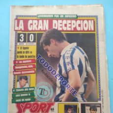 Coleccionismo deportivo: DIARIO SPORT 1988 ESPECIAL DERROTA FINAL UEFA 87/88 RCD ESPANYOL BAYER LEVERKUSSEN ESPAÑOL. Lote 361684135