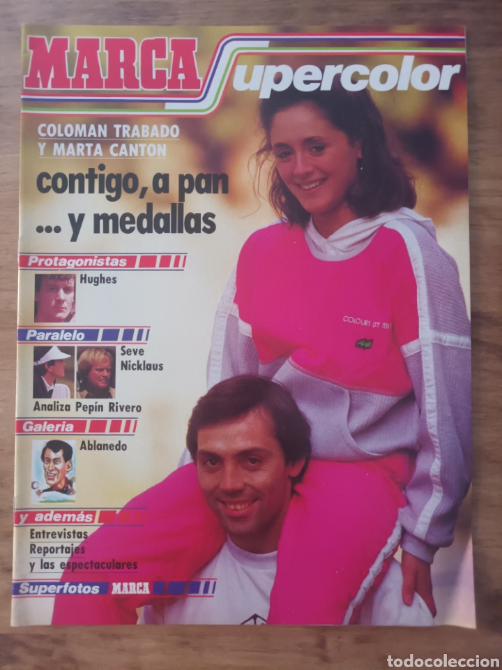 Coleccionismo deportivo: MARCA SUPERCOLOR. CON P&Oacute;STER ABLANEDO! - Foto 1