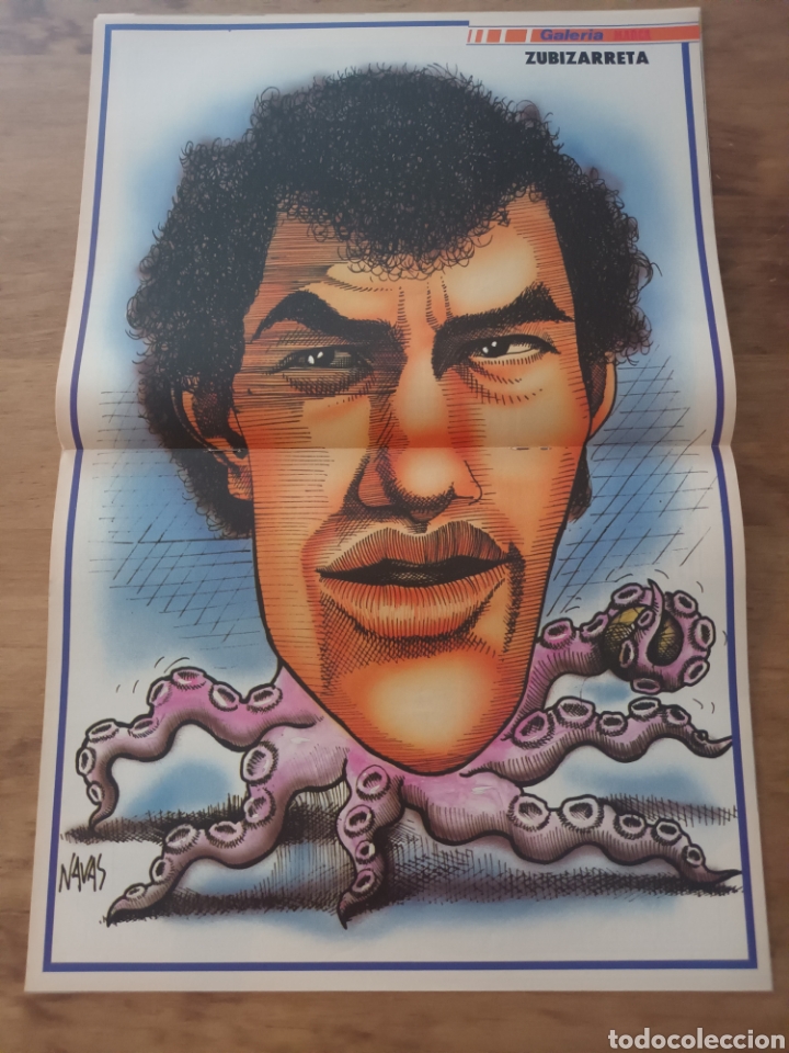 Coleccionismo deportivo: MARCA SUPERCOLOR. CON P&Oacute;STER ZUBIZARRETA! - Foto 2