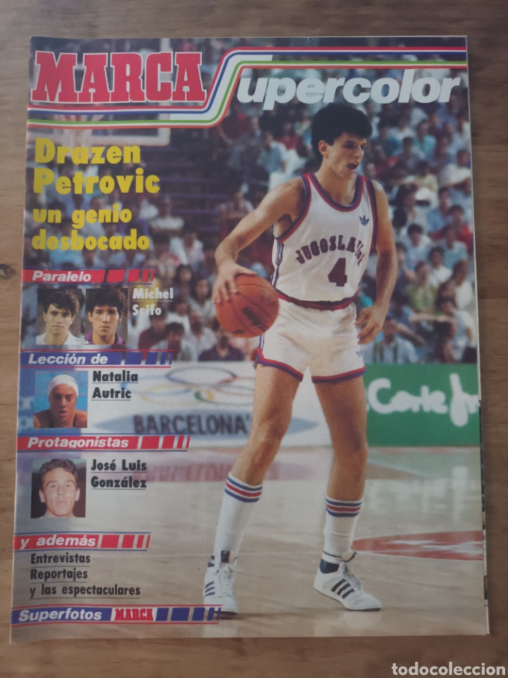 Coleccionismo deportivo: MARCA SUPERCOLOR. CON P&Oacute;STER ZUBIZARRETA! - Foto 1