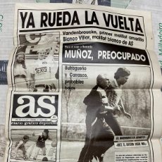 Coleccionismo deportivo: AS(24-4-1987)ELDUAYEN AYERN MUNCHEN REAL MADRID JUVENTUD BAÑON ROBERTO ZARAGOZA DOMINGO BALMANYA. Lote 364250366