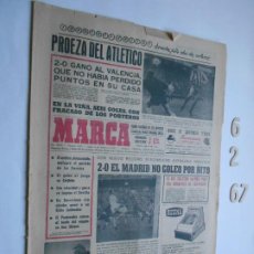 Coleccionismo deportivo: PERIODICO MARCA 6 DE FEBRERO DE 1967 PROEZA DELATLETICO. Lote 365276241