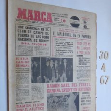 Coleccionismo deportivo: PERIODICO MARCA 30 DE ABRIL DE 1967 TORNEO OCHO NACIONES HOCKEY. Lote 365281051