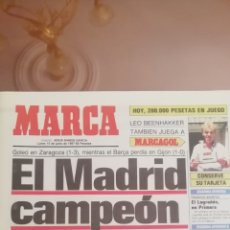 Coleccionismo deportivo: REAL MADRID CF. LAS LIGAS BLANCAS 1986 87. Lote 365747456