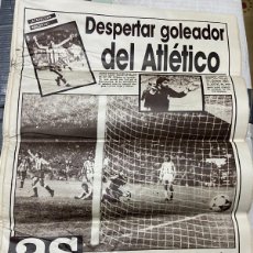Coleccionismo deportivo: AS (2-11-1987) ATLETICO MADRID 3-0 VALLADOLID OPORTO REAL MADRID COPA EUROPA. Lote 366093741