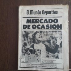 Coleccionismo deportivo: PERIÓDICO EL MUNDO DEPORTIVO, Nº 20.030, AÑO 1987.. Lote 366175451
