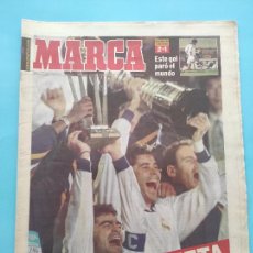 Coleccionismo deportivo: DIARIO MARCA 1998 REAL MADRID CAMPEON INTERCONTINENTAL 98 VASCO DE GAMA RAUL. Lote 366574761