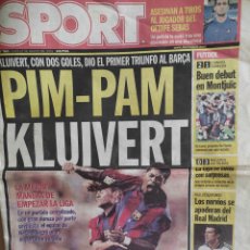 Coleccionismo deportivo: PIM-PAM KLUIVERT. Lote 367037791