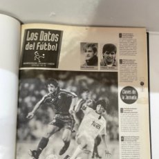 Coleccionismo deportivo: COLECCIÓN REVISTAS DATOS DEL FÚTBOL 1991-1992. Lote 367870126
