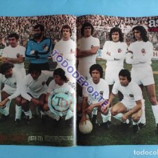 Coleccionismo deportivo: REVISTA AS COLOR Nº 404 POSTER VALENCIA CF 78/79 ALINEACION LIGA FUTBOL TEMPORADA 1978/1979 BURGOS