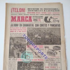 Coleccionismo deportivo: DIARIO MARCA ORIGINAL ALIRON 1963/1964 REAL MADRID CAMPEON LIGA 63/64 ASCENSO PRIMERA UD LAS PALMAS