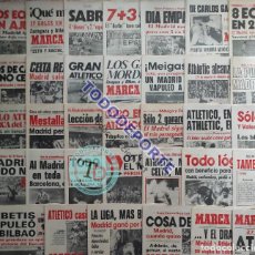 Coleccionismo deportivo: LOTE DIARIO MARCA ORGINAL 34 JORNADAS ATHLETIC CLUB BILBAO CAMPEON LIGA 82/83 1982/1983 CLEMENTE. Lote 374122159