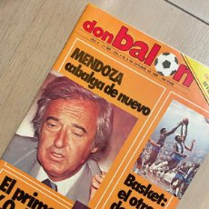 Coleccionismo deportivo: DON BALÓN 469 (OCT 1984) MENDOZA. CABALLERO. BUYO. HISTORIA Y PÓSTER SEVILLA. DEBUT MARADONA NÁPOLES