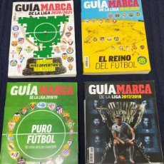 Coleccionismo deportivo: GUÍAS MARCA DE 4 TEMPORADAS.