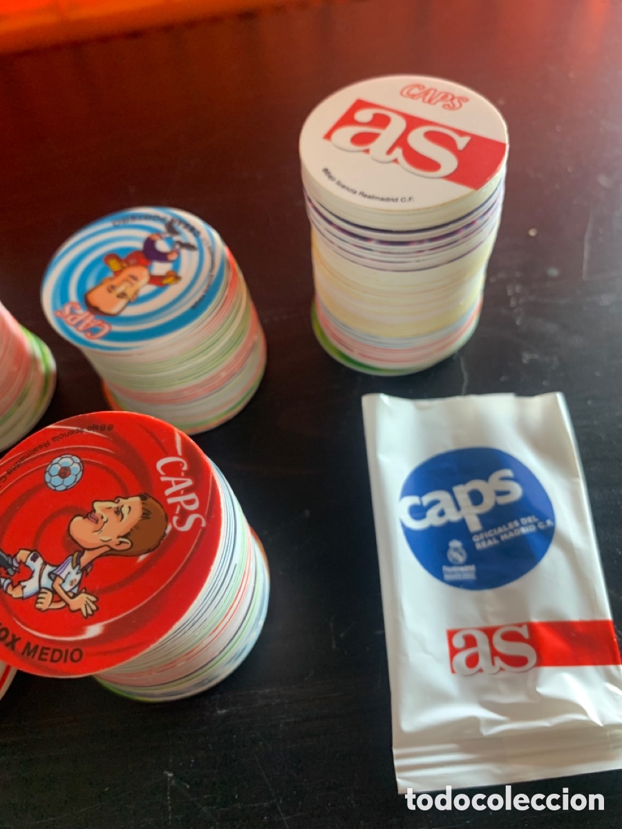 Coleccionismo deportivo: Lote de tazos caps - Foto 3