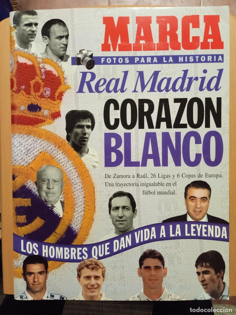 Coleccionismo deportivo: MARCA - REAL MADRID CORAZON BLANCO - Foto 1