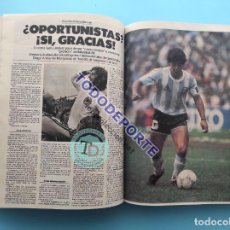 Coleccionismo deportivo: TOMO 31 DIARIO MUNDO DEPORTIVO MARZO 1987 - BARÇA 86/87 RCD ESPANYOL CE SABADELL MARADONA POSTERS. Lote 381696074