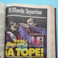 Coleccionismo deportivo: TOMO 28 DIARIO MUNDO DEPORTIVO ABRIL 1987 - BARÇA 86/87 RCD ESPANYOL CE SABADELL VUELTA CICLISTA. Lote 381699634