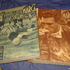 Coleccionismo deportivo: (MF) DIARIO MARCA - 2 TOMOS DEL SEMANARIO GRÁFICO MARCA AÑO 1940, VER DESCRIPCIÓN. Lote 381857439