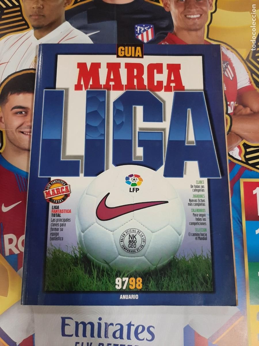 Coleccionismo deportivo: GUIA DE MARCA TEMPORADA 1997 1998 !