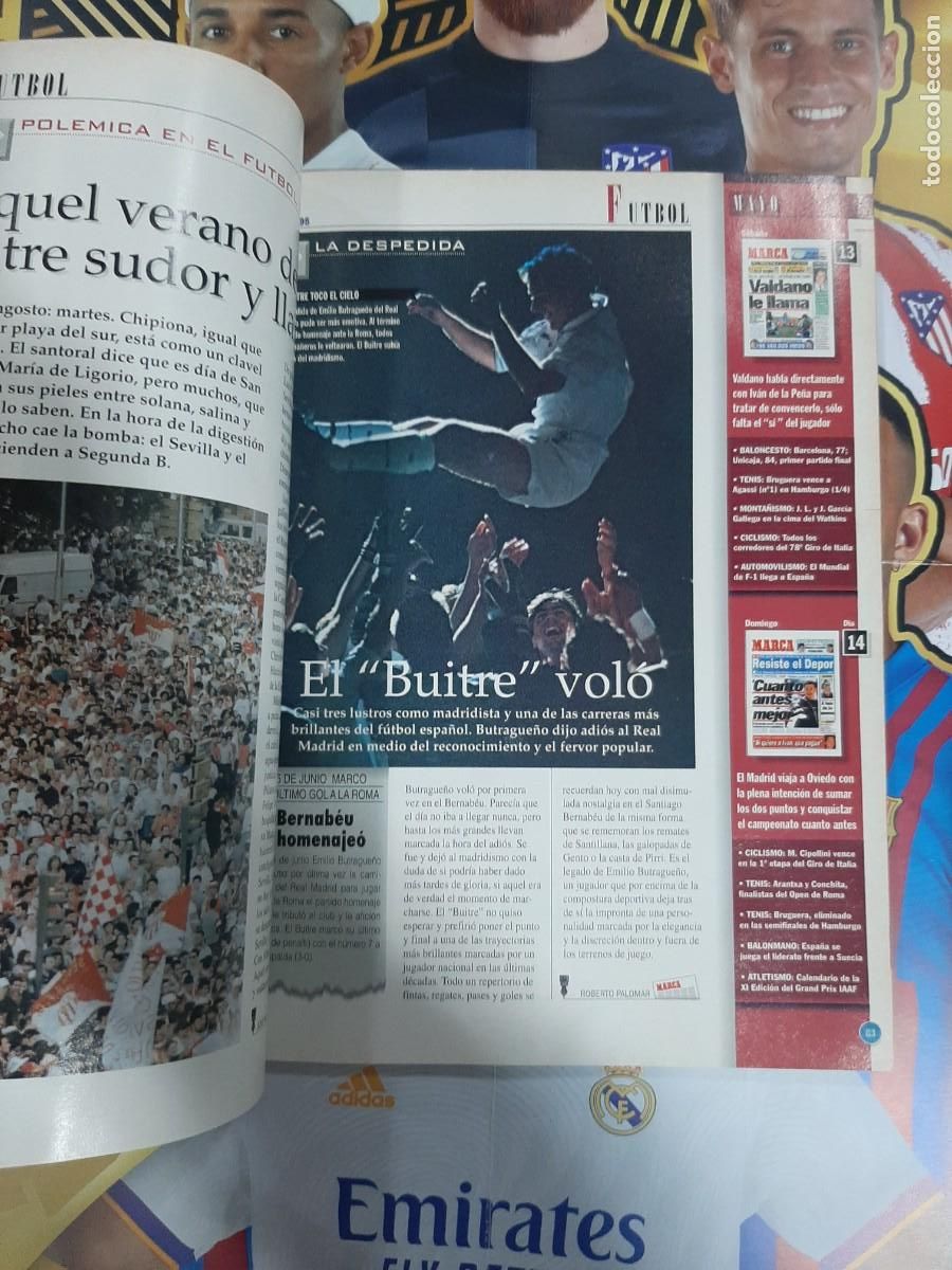 Coleccionismo deportivo: ANUARIO MARCA 1995 1996 ! - Foto 2