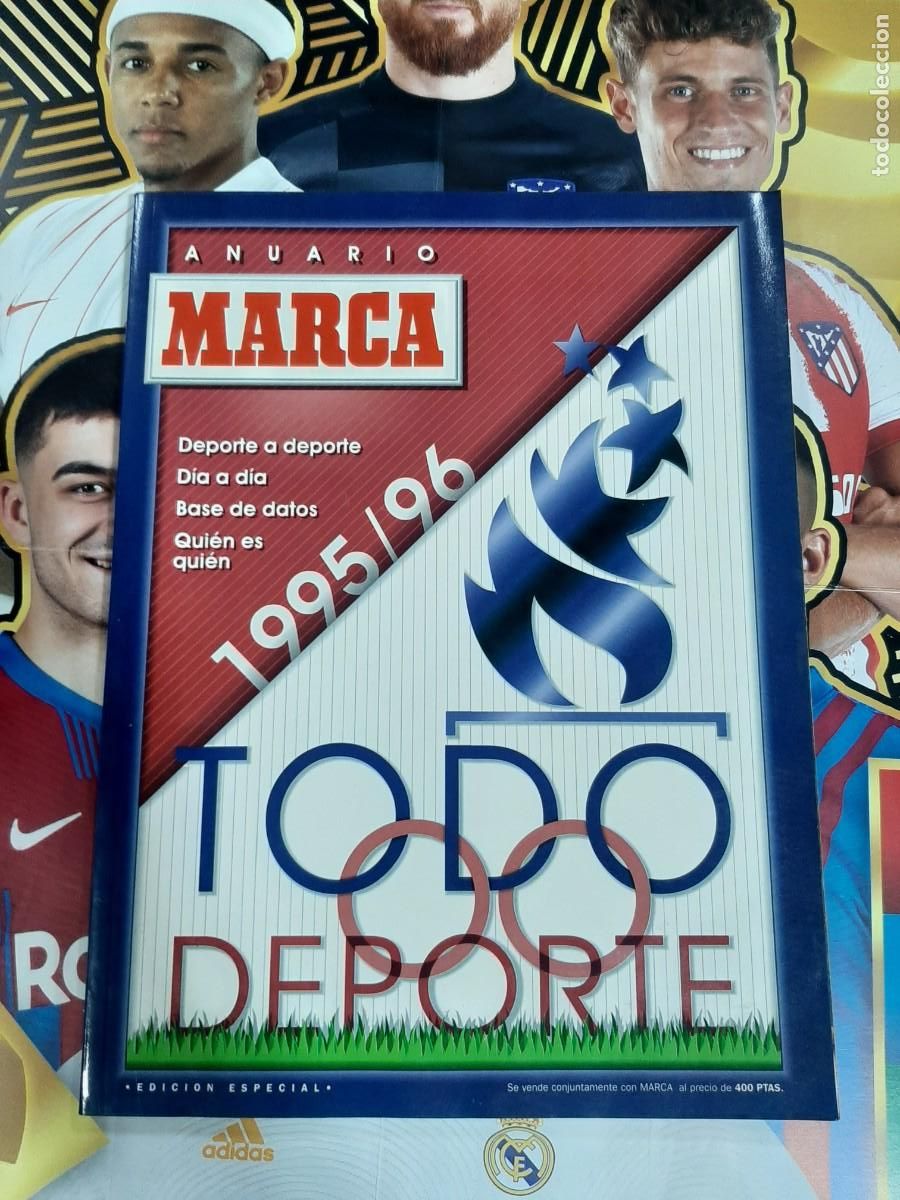 Coleccionismo deportivo: ANUARIO MARCA 1995 1996 !