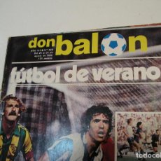 Coleccionismo deportivo: REVISTA DON BALON NUMERO 359 , 24 - 31 AGOSTO 1982 TORNEOS DE VERANO