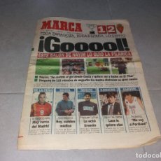 Coleccionismo deportivo: PERIÓDICO MARCA. ZARAGOZA CAMPEÓN RECOPA, 11 MAYO 1995. Lote 386379419