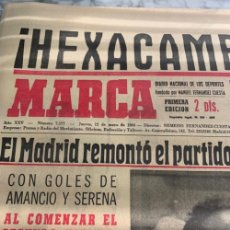 Coleccionismo deportivo: SEXTA COPA DE EUROPA REAL MADRID. DIARIOS MARCA. Lote 386811184