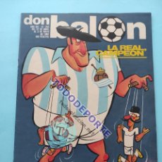 Coleccionismo deportivo: REVISTA DON BALON Nº 342 REAL SOCIEDAD CAMPEON DE LIGA 81/82 - ESPECIAL 1981/1982 ARCONADA. Lote 387383824