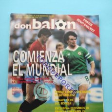 Coleccionismo deportivo: REVISTA DON BALON Nº 682 APENDICE EXTRA LIGA 88/89 DON BALON GUIA LIGA 1988/1989 POSTER HUGO SANCHEZ. Lote 391215429