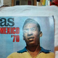 Coleccionismo deportivo: AS MEXICO 1970.PORTADA PELE.POSTER EL GRAN ESTADIO AZTECA