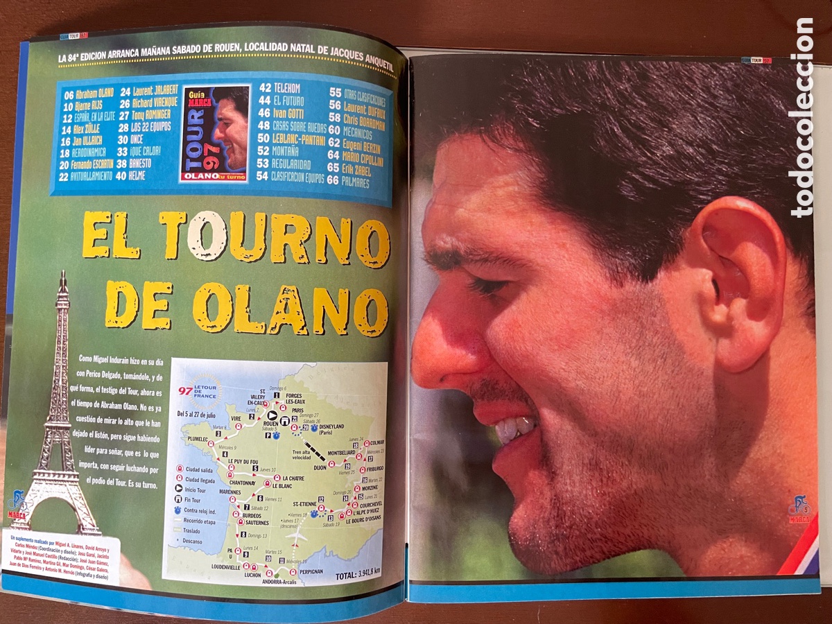 Coleccionismo deportivo: Gu&iacute;a Marca Tour 97 - Foto 3