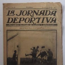 Coleccionismo deportivo: LA JORNADA DEPORTIVA - AÑO 1922 - EL ENCUENTRO GUIPUZCOA - CATALUÑA. Lote 397598279