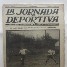Coleccionismo deportivo: LA JORNADA DEPORTIVA - MATCH ESPAÑA-FRANCIA, VALENCIA-RACING DE SANTANDER, SELECCION DE GUIPUZCOA.... Lote 397598954