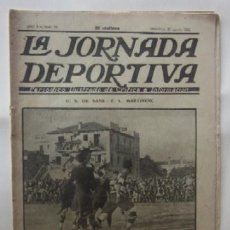 Coleccionismo deportivo: LA JORNADA DEPORTIVA - U.S. SANS-F.C. MARTINENC, EL CICLISTA MIGUEL BOVER.... Lote 397600384