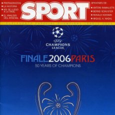 Coleccionismo deportivo: FC BARCELONA - 2006 FINAL DE PARIS. Lote 400429894