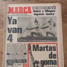 Coleccionismo deportivo: PERIÓDICO MARCA. AGOSTO 1984.. Lote 400888159